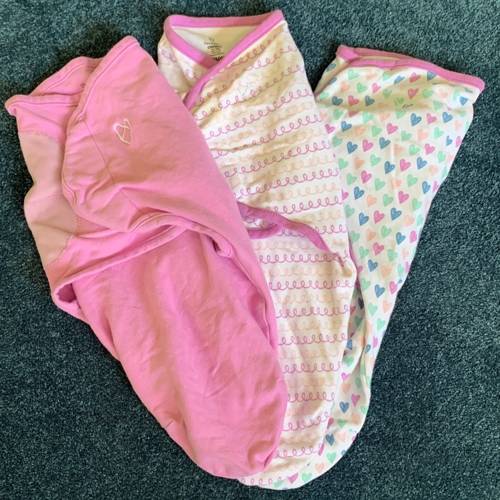 SwaddleMe Sleep Sack Bundle (3 pack), pink